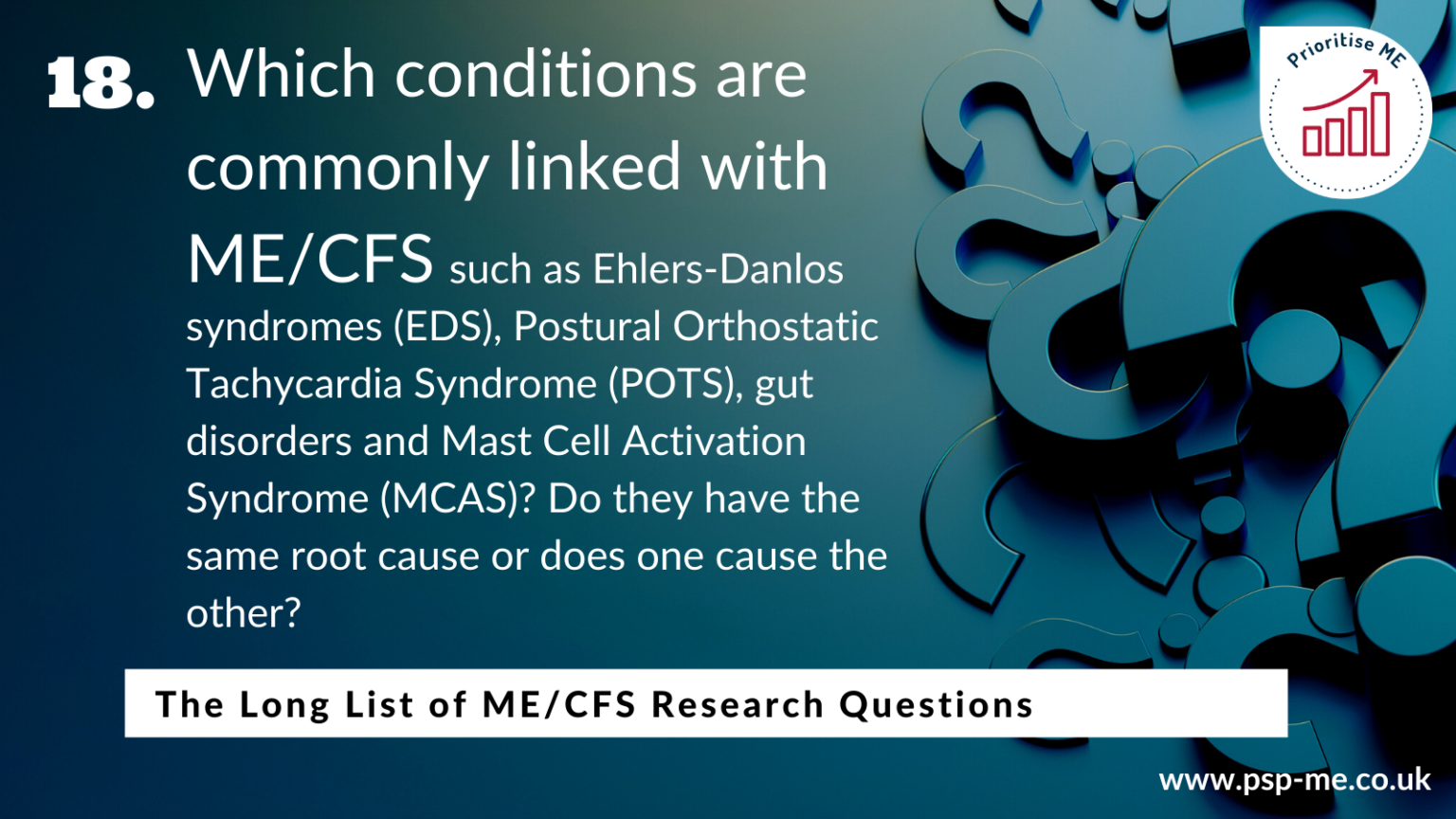 The Long List of ME_CFS Research Questions (18)