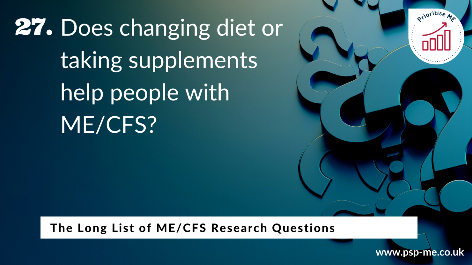 The Long List of ME_CFS Research Questions (27)