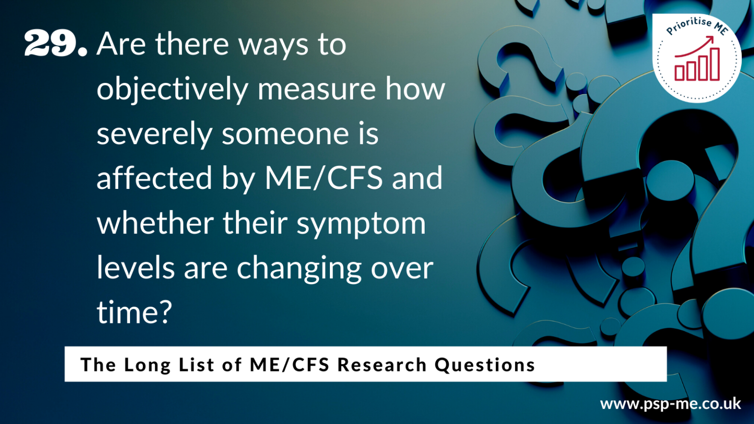 The Long List of ME_CFS Research Questions (29)