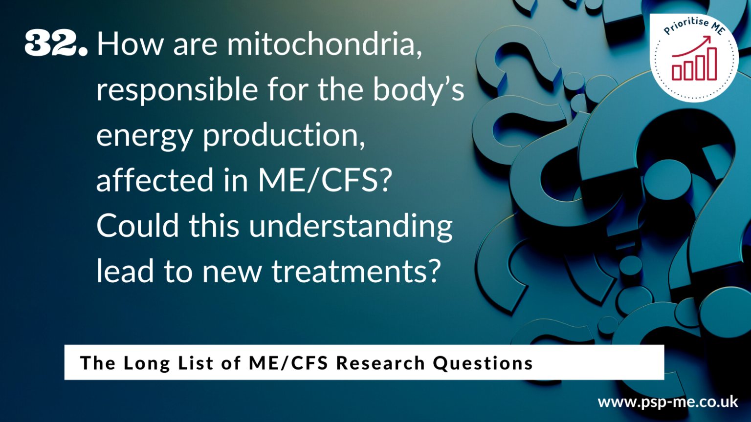 The Long List of ME_CFS Research Questions (32)