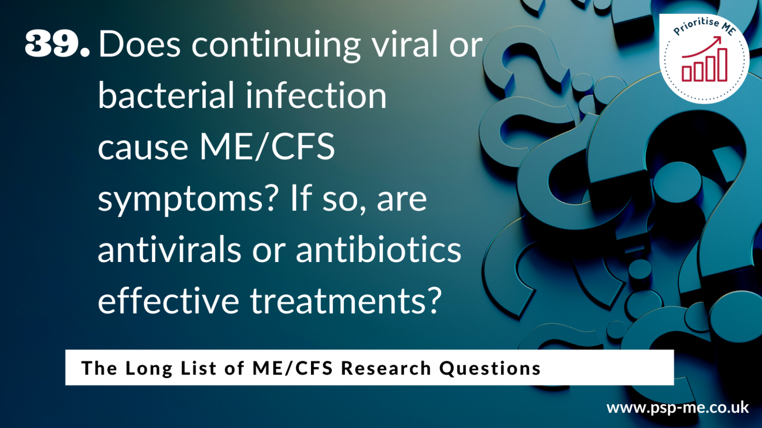 The Long List of ME_CFS Research Questions (39)