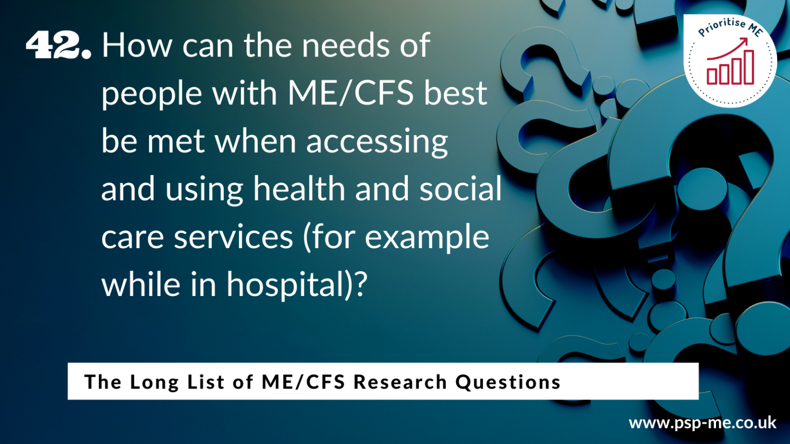 The Long List of ME_CFS Research Questions (42)