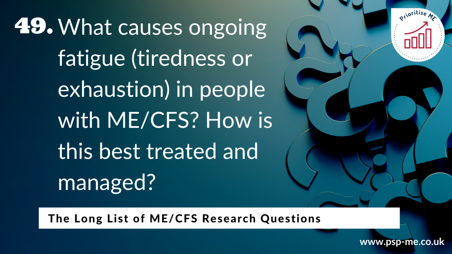 The Long List of ME_CFS Research Questions (49)