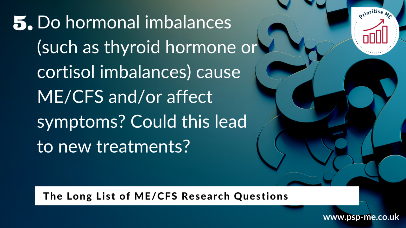 The Long List of ME_CFS Research Questions (5)