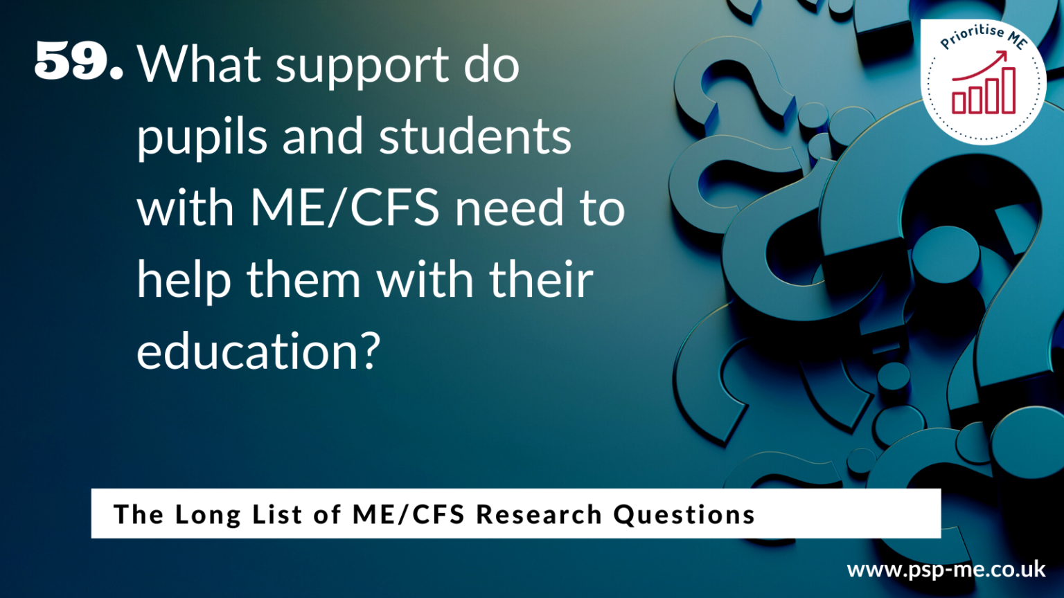 The Long List of ME_CFS Research Questions (59)
