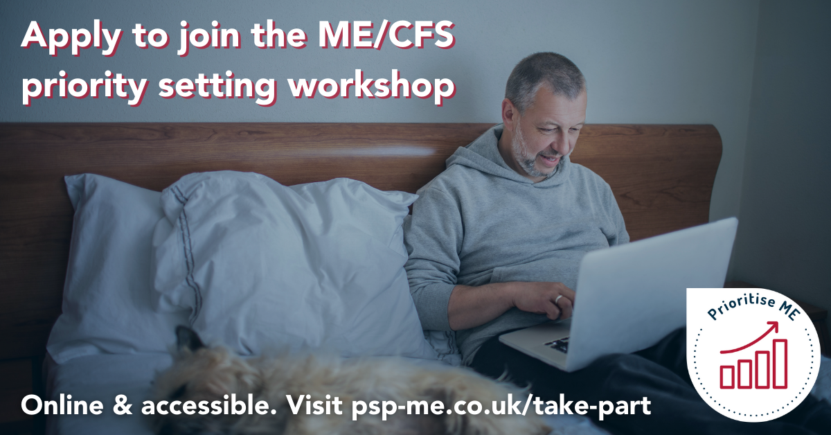 Apply to join the ME/CFS priority setting workshops